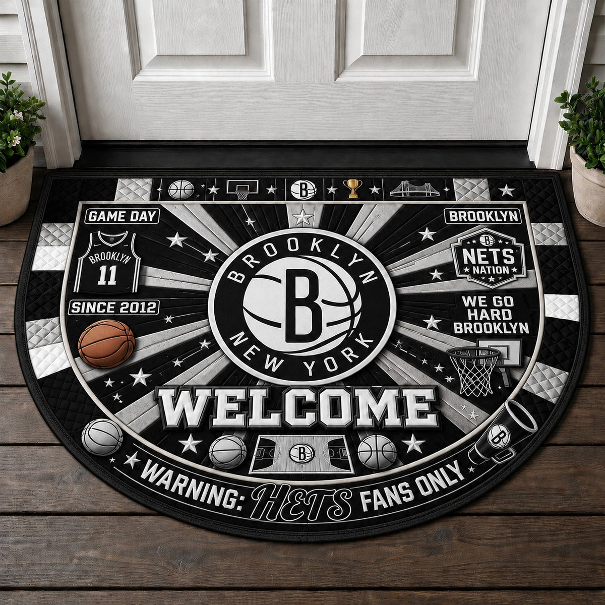 BB All Teams Custom Premium Welcome Mat – Personalized  Doormat