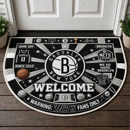 Basketball All Teams Custom Premium Welcome Mat – Personalized Baseball Doormat