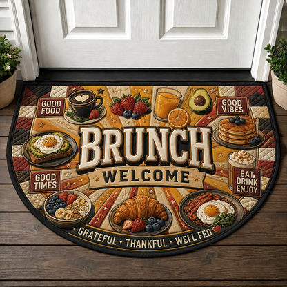Uncork And Unwind Wine Doormat - Red Wine Glass Vineyard Welcome Mat - 5to9vibe