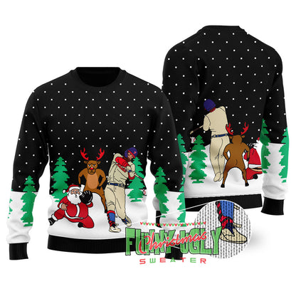 Bryce Harper Ugly Christmas Sweater Black