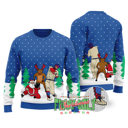 Bryce Harper Ugly Christmas Sweater Royal