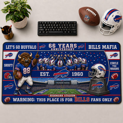 All Football Anniversary For Fans Desk Mat Mouse Pad Plus Size Trending - 5to9vibe