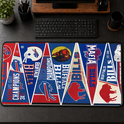 All Football Teams Vintage Anniversary For Fans Desk Mat Mouse Pad Trending - 5to9vibe