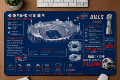 All Football Stadium BluePrint Desk Mat Mouse Pad Plus Size Trending - 5to9vibe