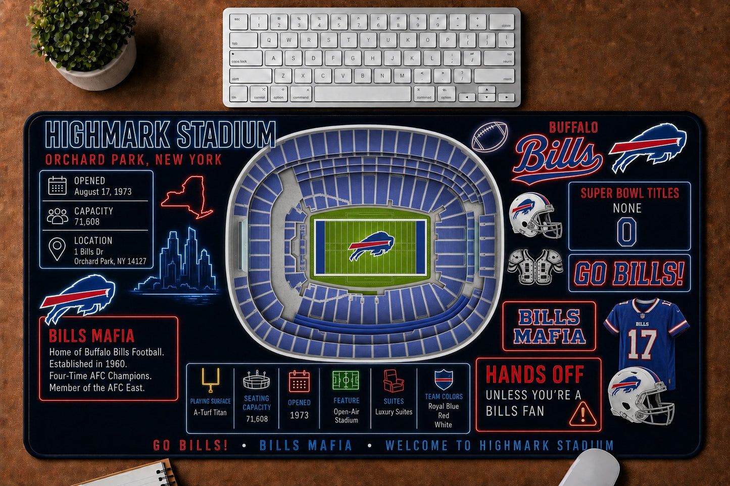 All Football Stadium Infographic Desk Mat Mouse Pad Plus Size Trending - 5to9vibe