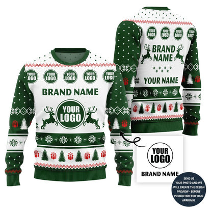 Bulk Discount Custom Logo And Brand Name Ugly Christmas Sweater