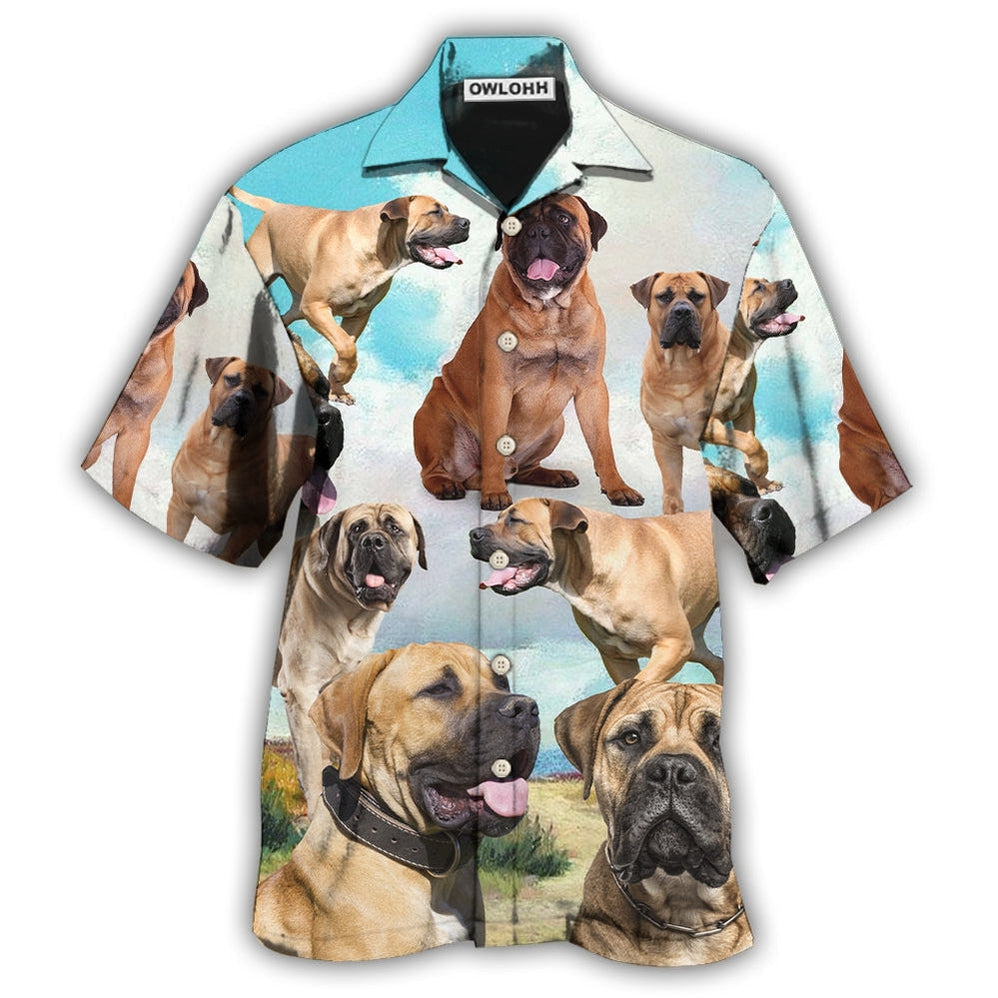 Hawaiian Shirt / Adults / S Bullmastiff Dog Beautiful Style - Hawaiian Shirt 