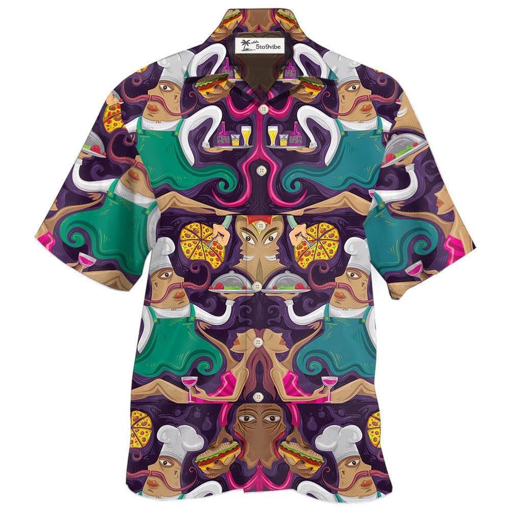 Hawaiian Shirt / Adults / S Chef Food Pizza - Hawaiian Shirt 