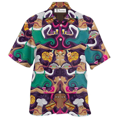 Hawaiian Shirt / Adults / S Chef Food Pizza - Hawaiian Shirt 