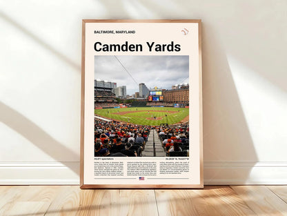Baseball Stadium Major League Vintage - Vertical Poster - 5to9vibe