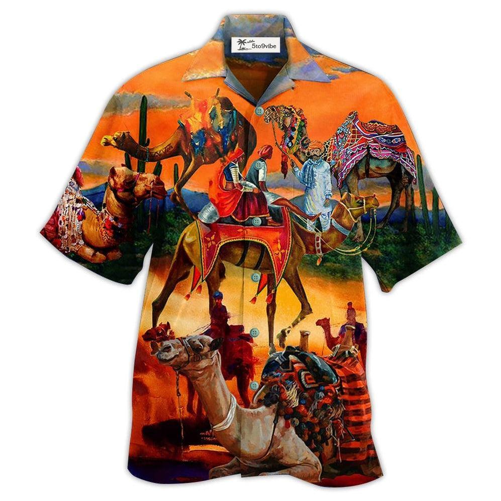 Hawaiian Shirt / Adults / S Camel Love Animals - Hawaiian Shirt 