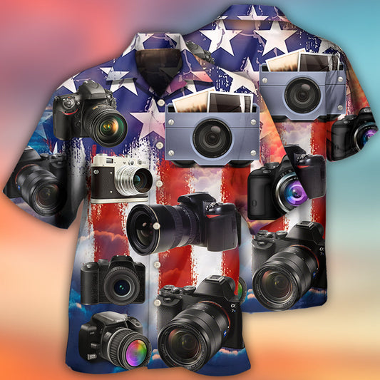 Camera Independence Day - Hawaiian Shirt 
