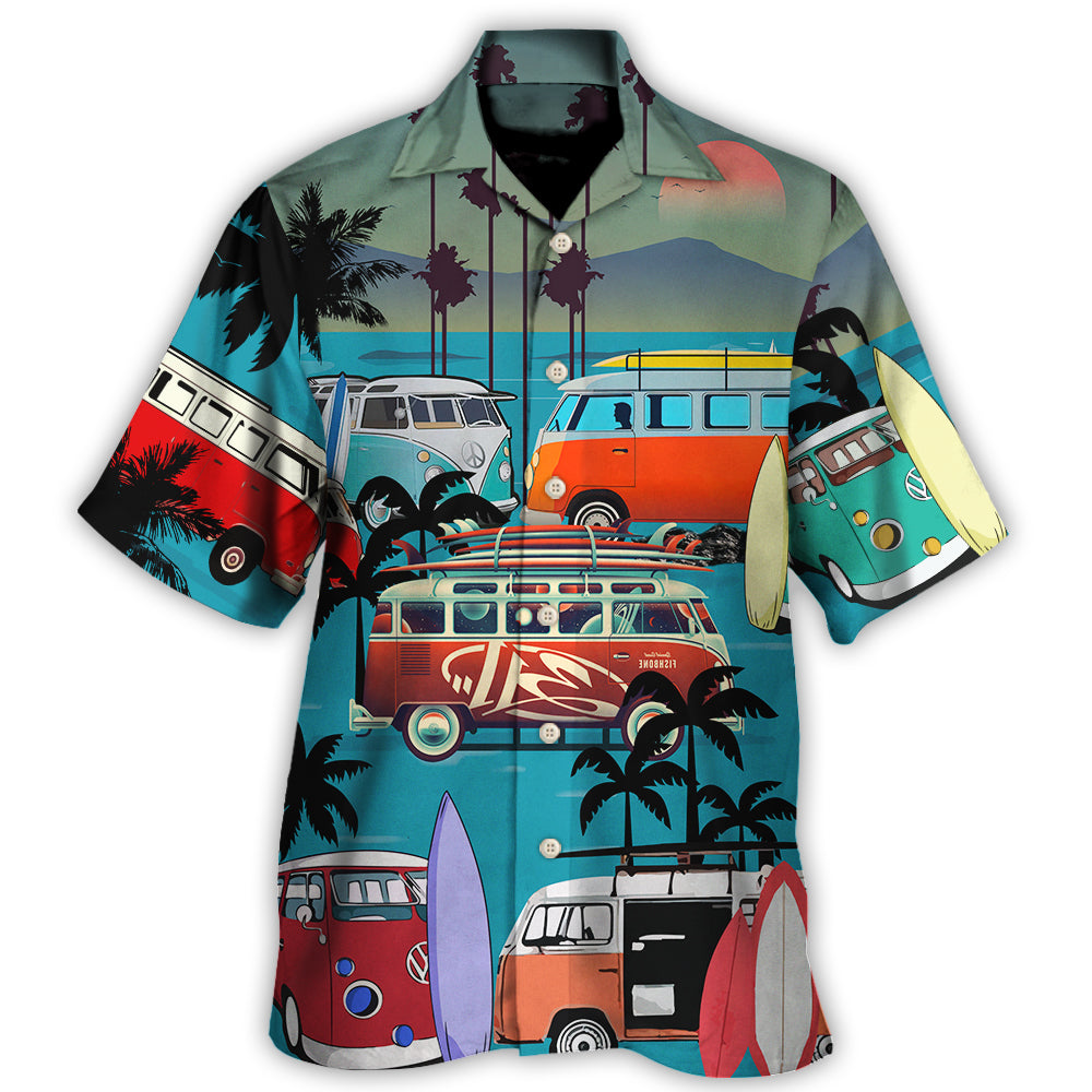 Camping Enjoy Your Van Life - Hawaiian Shirt 