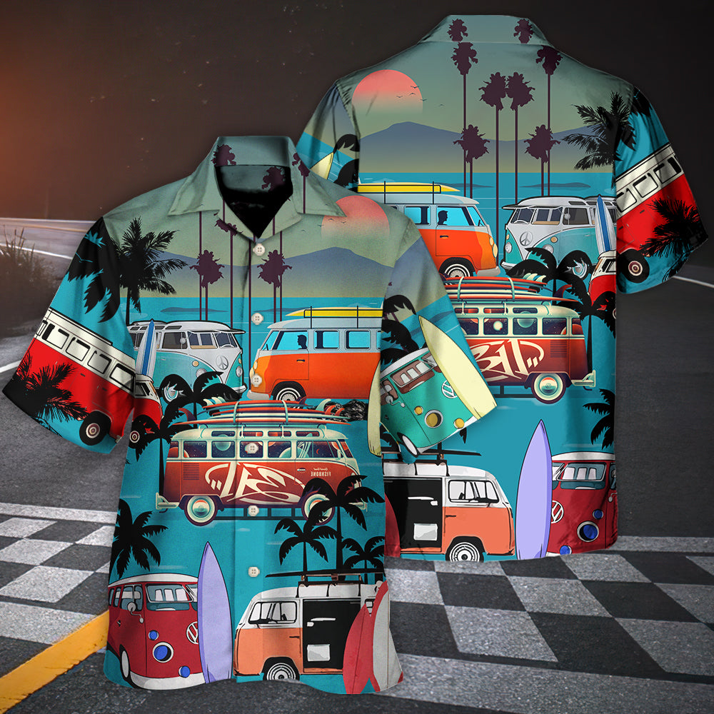 Camping Enjoy Your Van Life - Hawaiian Shirt 