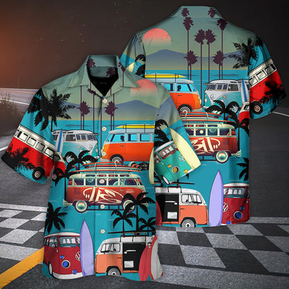 Camping Enjoy Your Van Life - Hawaiian Shirt 
