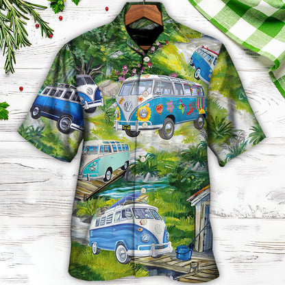 Camping Life Is Best When You Are Camping Van - Hawaiian Shirt 