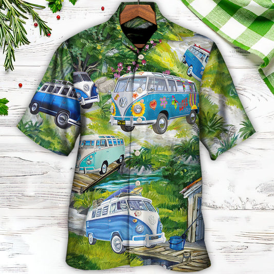 Camping Life Is Best When You Are Camping Van - Hawaiian Shirt 