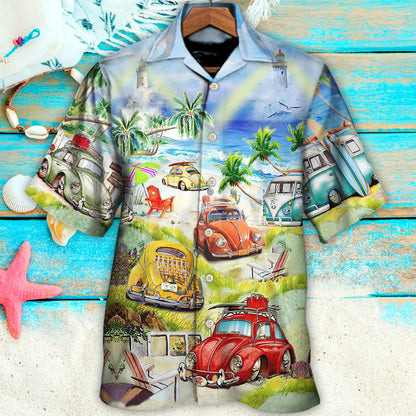 Camping Life Style Love Beach - Hawaiian Shirt 