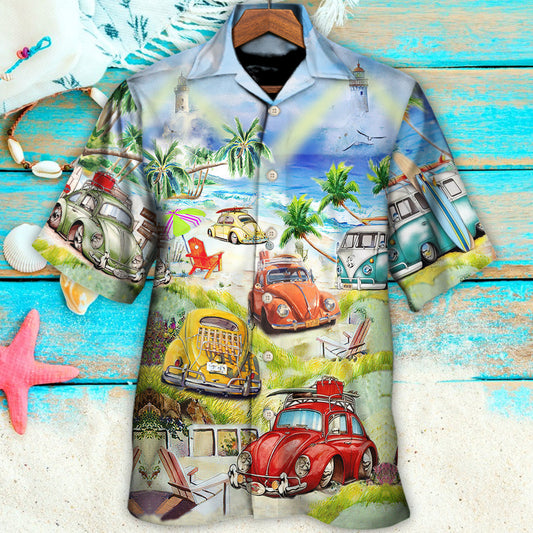 Camping Life Style Love Beach - Hawaiian Shirt 