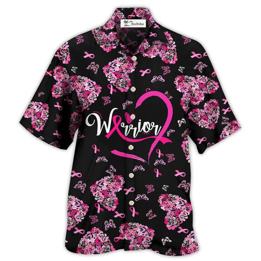 Hawaiian Shirt / Adults / S Breast Cancer Warrior Style - Hawaiian Shirt 