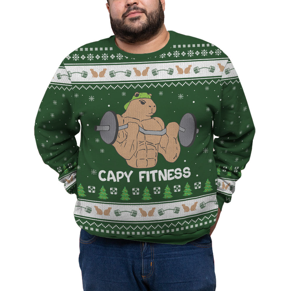 Capy Fitness Ugly Christmas Plus Size Sweater