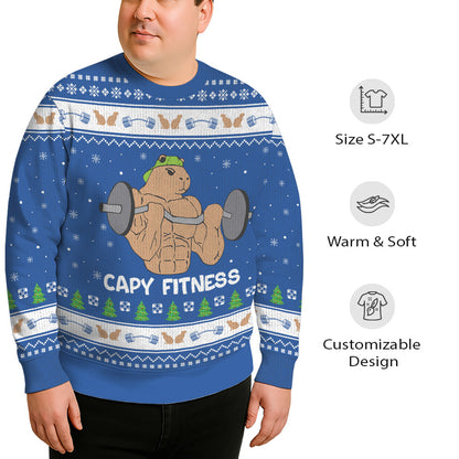 Capy Fitness Ugly Christmas Plus Size Sweater