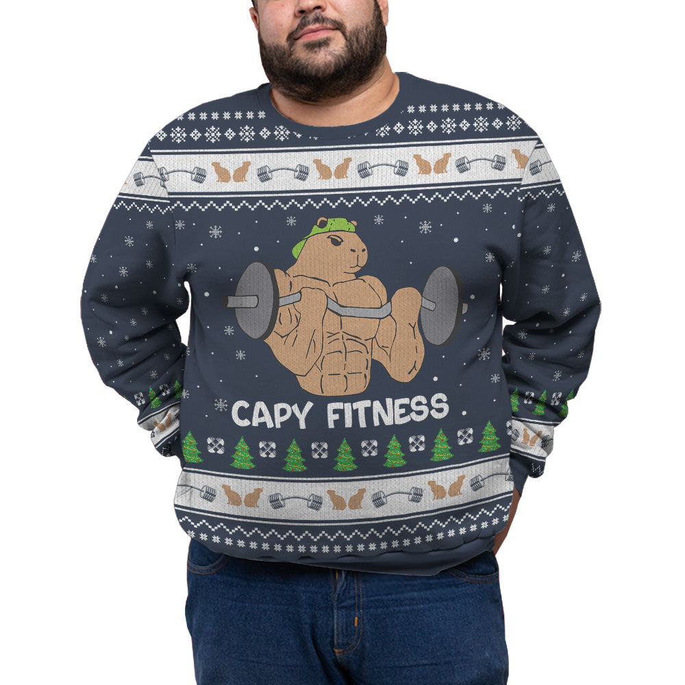 Capy Fitness Ugly Christmas Plus Size Sweater