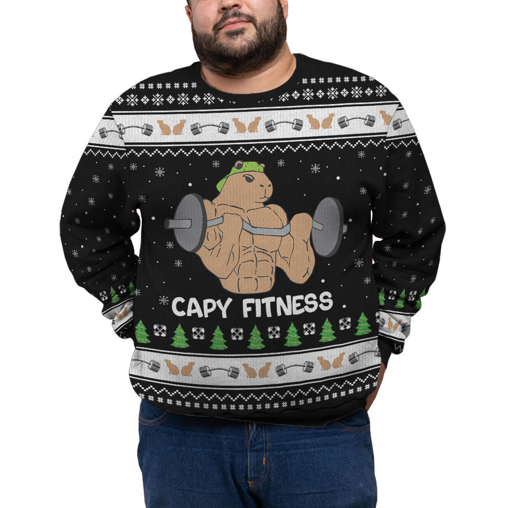 Capy Fitness Ugly Christmas Plus Size Sweater