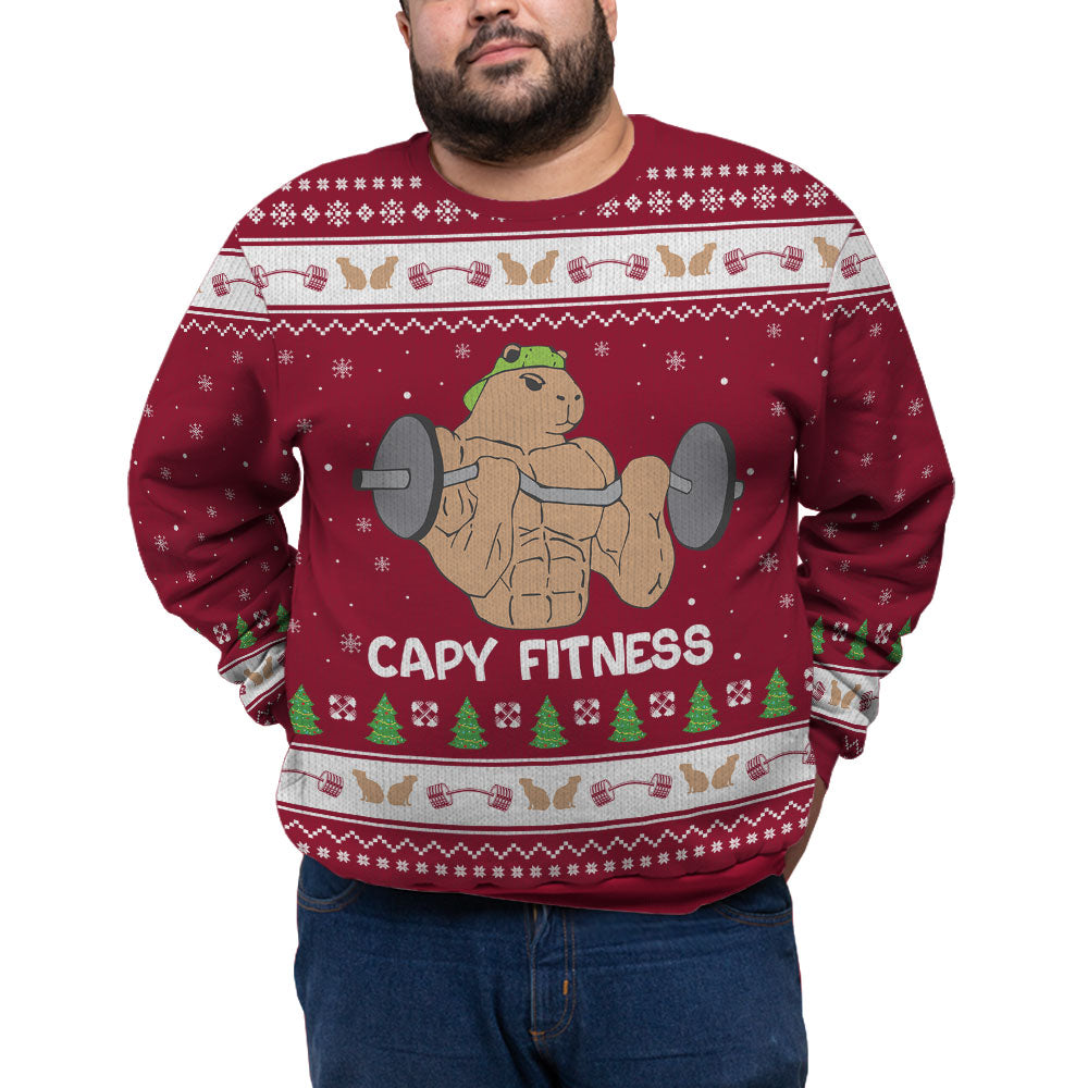 Capy Fitness Ugly Christmas Plus Size Sweater