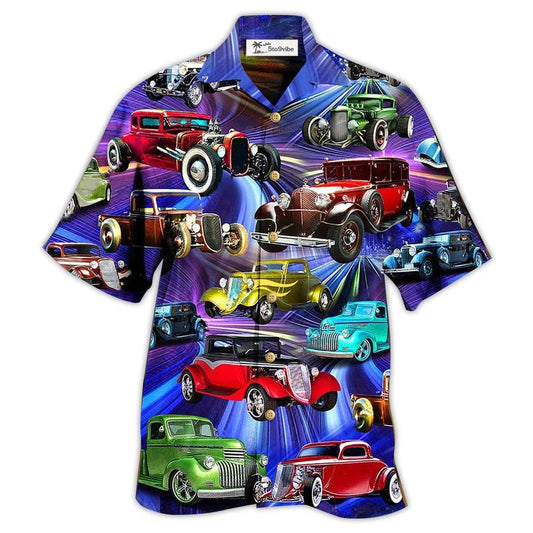 Hawaiian Shirt / Adults / S Car Green Red To Dream Stunning Style - Hawaiian Shirt 