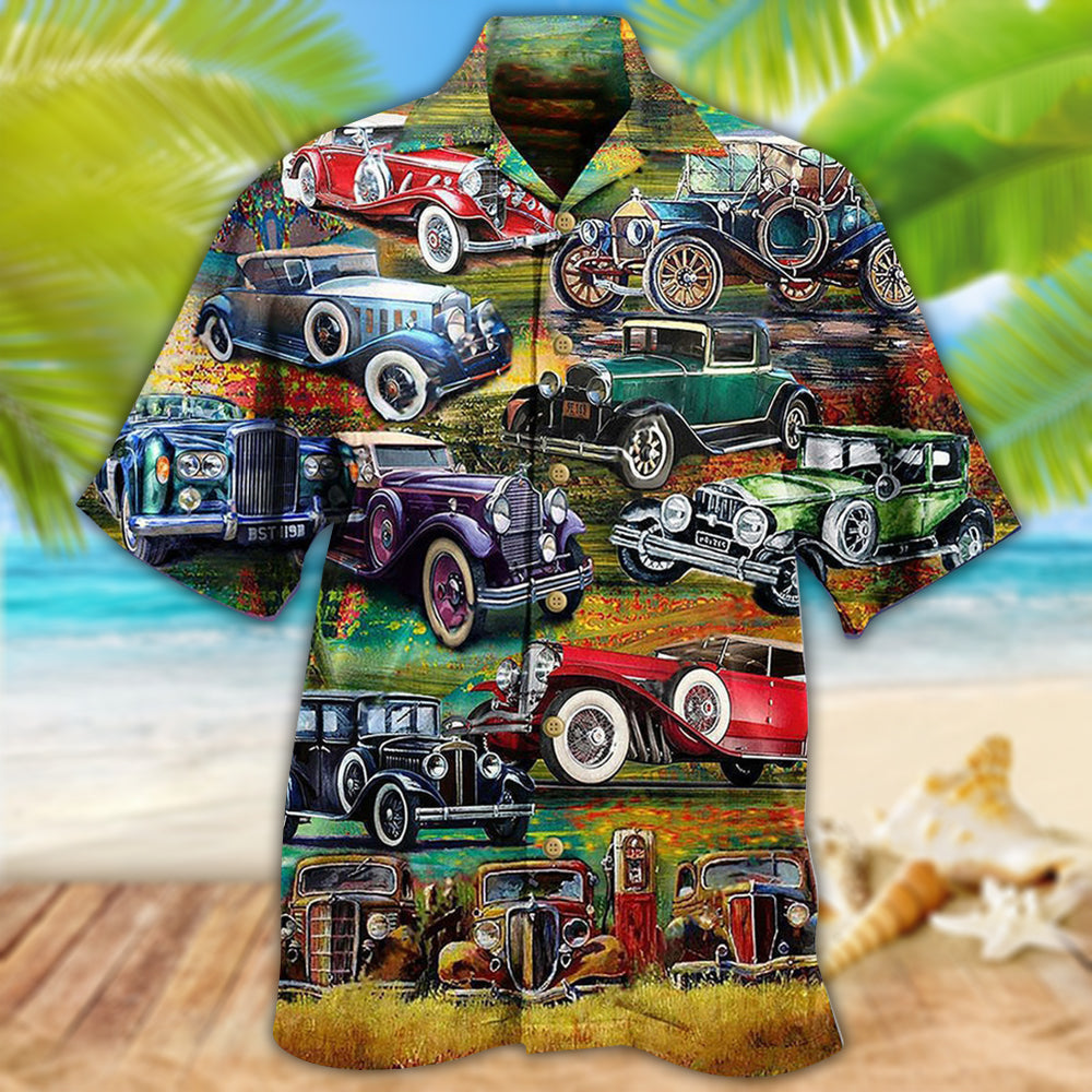 Car Home Is Where You Park - Hawaiian Shirt 