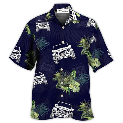 Hawaiian Shirt / Adults / S Jeep Lover Tropical Leaf - Hawaiian Shirt 