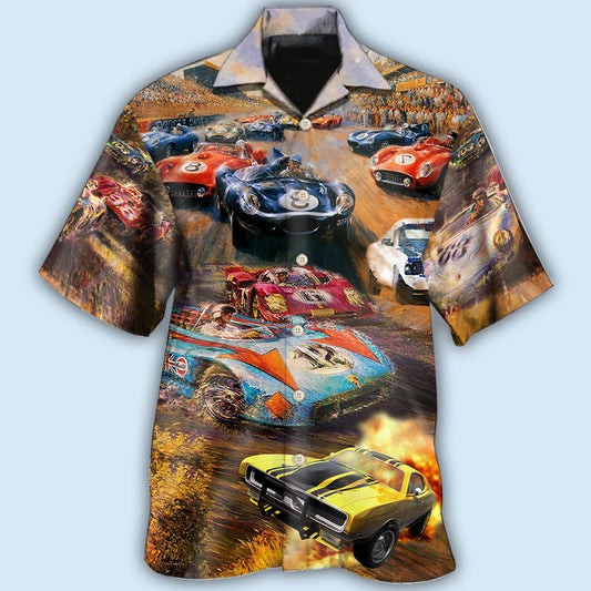 Car Racing Fast Style - Hawaiian Shirt 