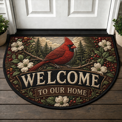 Buffalo Welcome Mat – Wild and Free Rustic Nature Doormat - 5to9vibe
