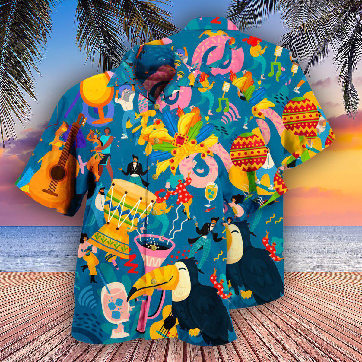 Carnival Holiday Life Is A Carnival - Hawaiian Shirt 