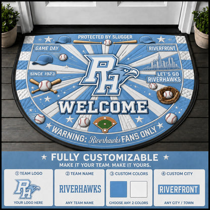 Carolina Blue / White