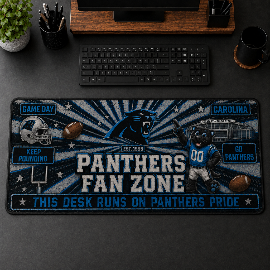 All Football Teams Fans Zone Desk Mat Mouse Pad Plus Size Trending - 5to9vibe