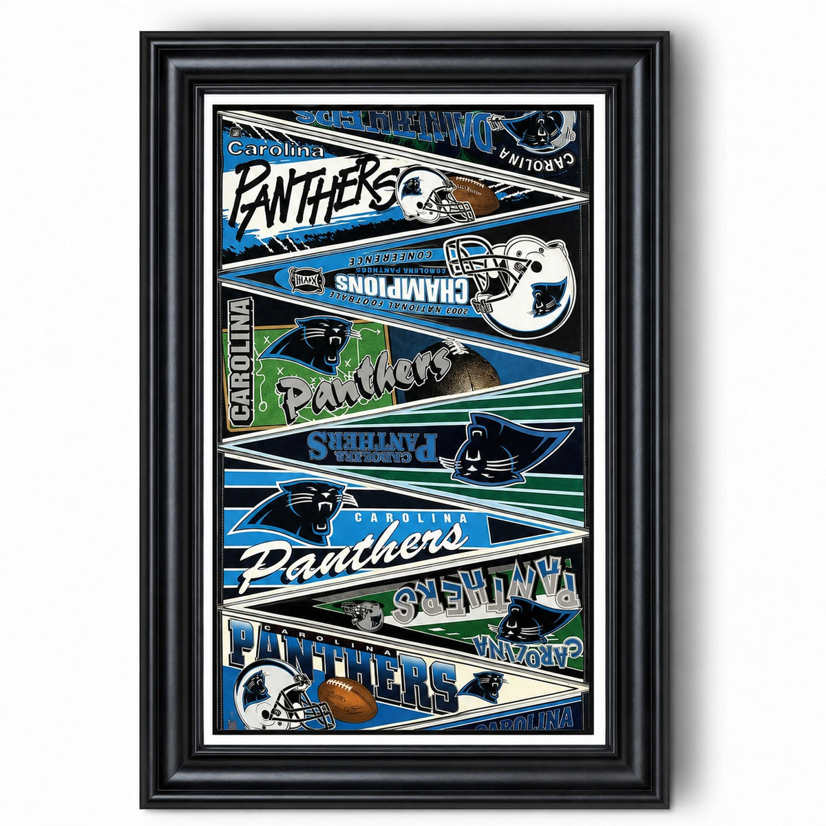 All Football Teams Vintage Anniversary For Fans No Frame Vertical Poster - 5to9vibe