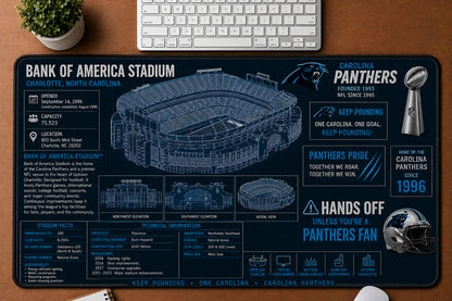 All Football Stadium BluePrint Desk Mat Mouse Pad Plus Size Trending - 5to9vibe