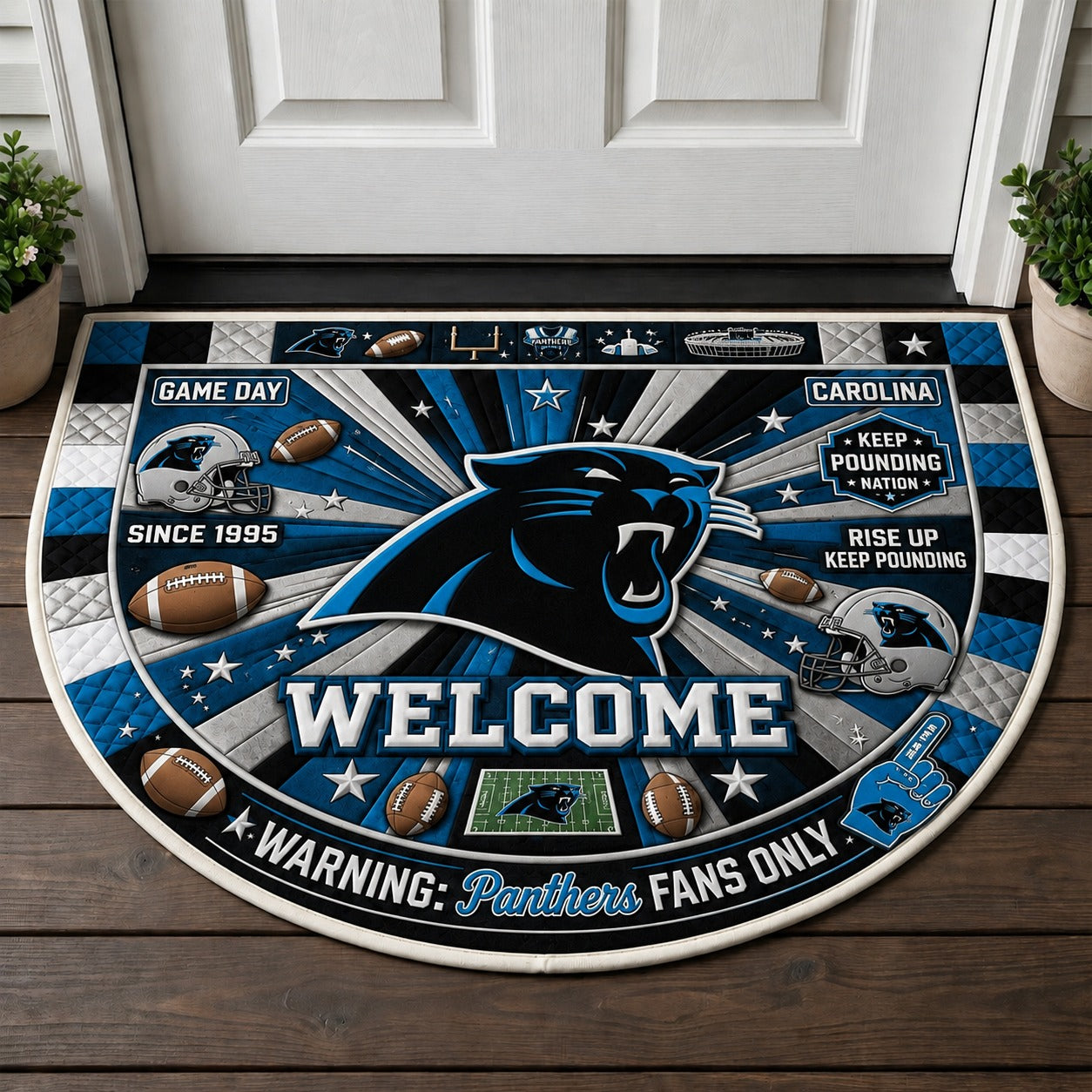 Alfombra personalizada de bienvenida premium de equipo de la MLB – Felpudo de béisbol personalizado