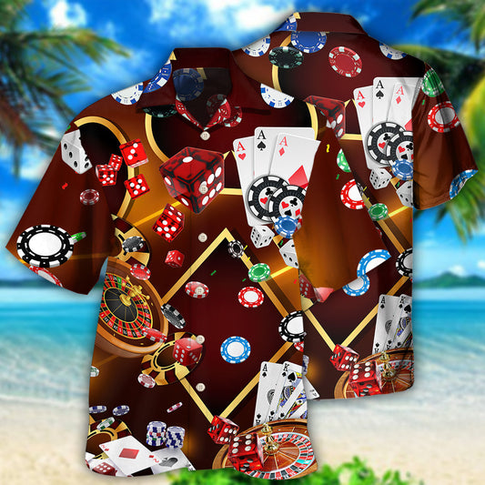 Gambling Casino Luxury - Hawaiian Shirt 