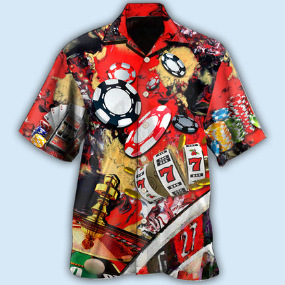 Gambling Casino Gambling Style - Hawaiian Shirt 