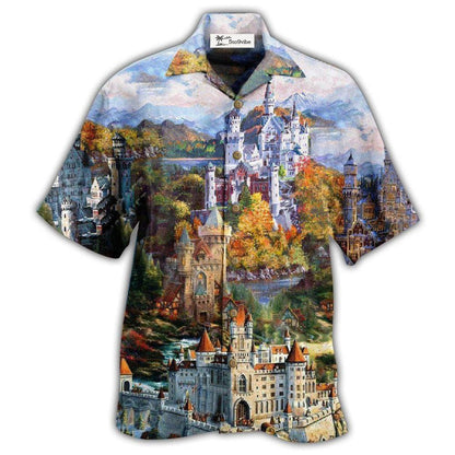 Hawaiian Shirt / Adults / S Castle Old Memmories Castles - Hawaiian Shirt 