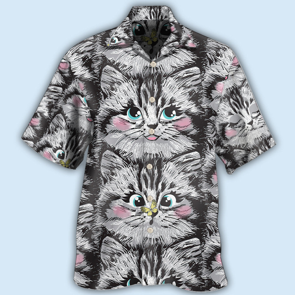 Cat Lovely Cat Lovely Kitten - Hawaiian Shirt 