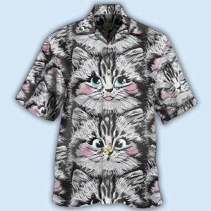 Cat Lovely Cat Lovely Kitten - Hawaiian Shirt 