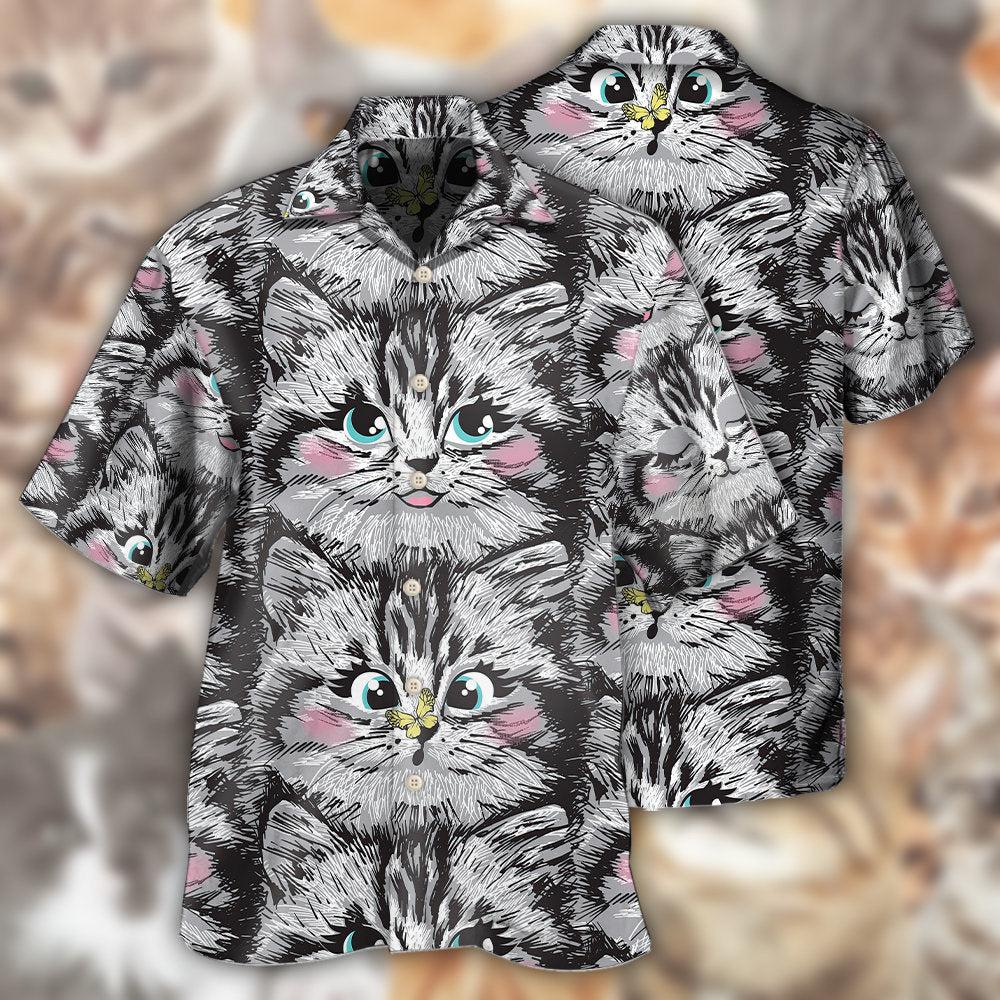 Cat Lovely Cat Lovely Kitten - Hawaiian Shirt 