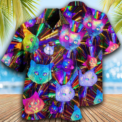 Cat Space Evolution Stunning - Hawaiian Shirt 