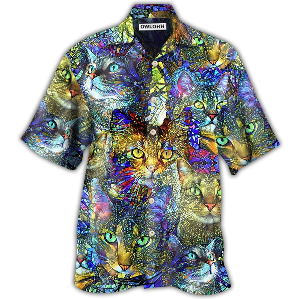 Hawaiian Shirt / Adults / S Cat Tabby Cat Lover Art - Hawaiian Shirt 