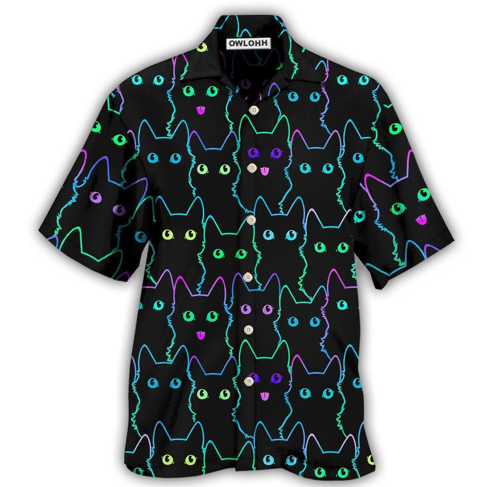 Hawaiian Shirt / Adults / S Cat Cute Little - Hawaiian Shirt 