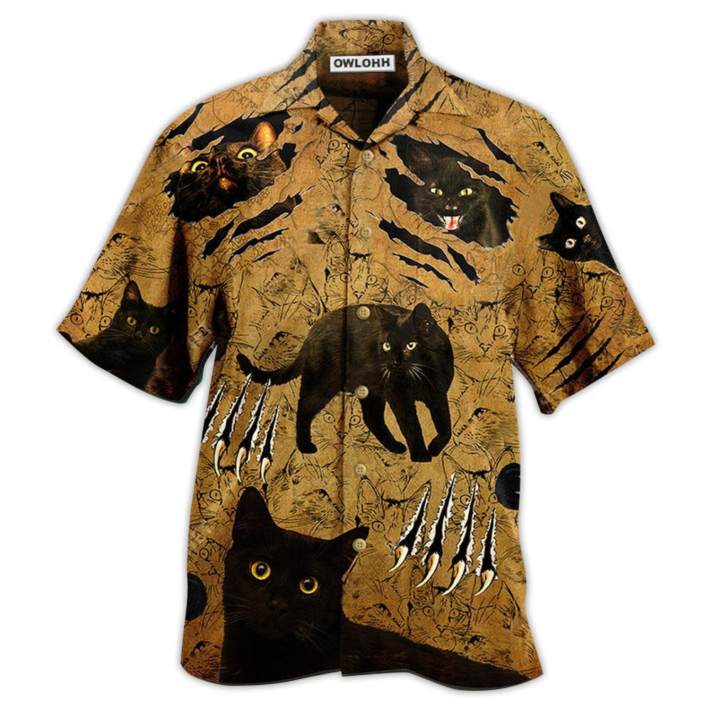 Hawaiian Shirt / Adults / S Cat Put Your Paws Up - Hawaiian Shirt 